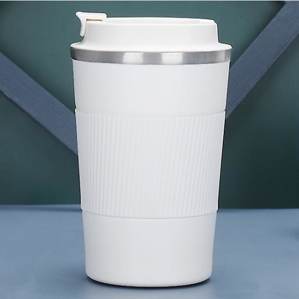 Kaffekopp i rustfritt stål Dobbeltlags vakuumisolasjonskopp Vannkopp for forretningskjøretøy（510）