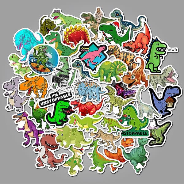 50x Tarroja ja Tarroja - Dinosaurus