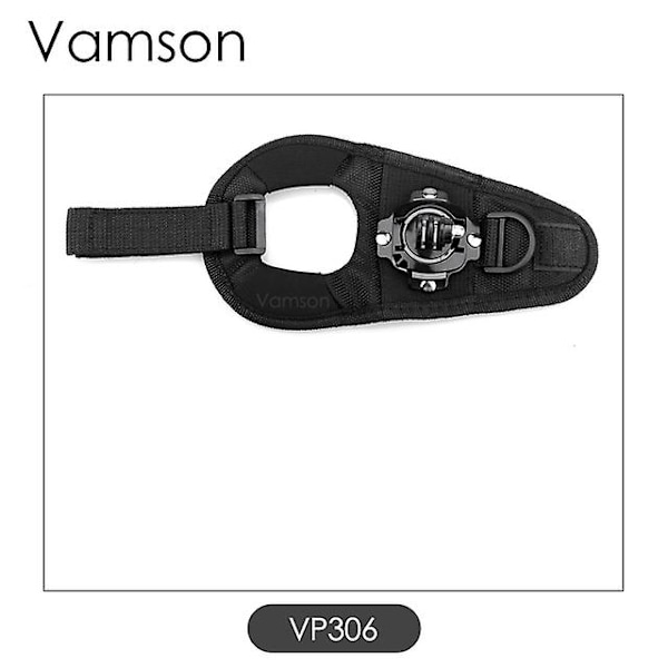 Vamson tilbehør til Go Pro dykkeretui 360 graders rotation handske-stil til Gopro Hero 10 9 8 7 6 5 4 til Insta360 til Yi 4k（VP306）