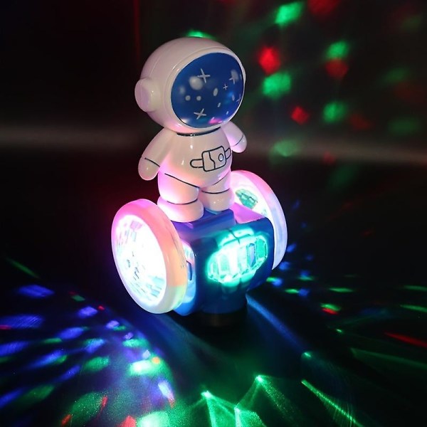 Electric Spaceman Balance Car Astronaut Universal Driving Häikäisevän väriset valot Musiikki Lasten lelut