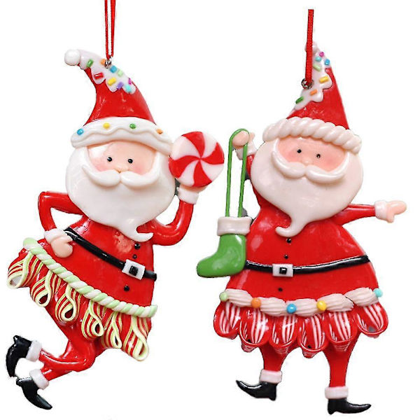 Julgranshängande Juldocka Tomte med Julgransdekoration Ornament Present Idéer