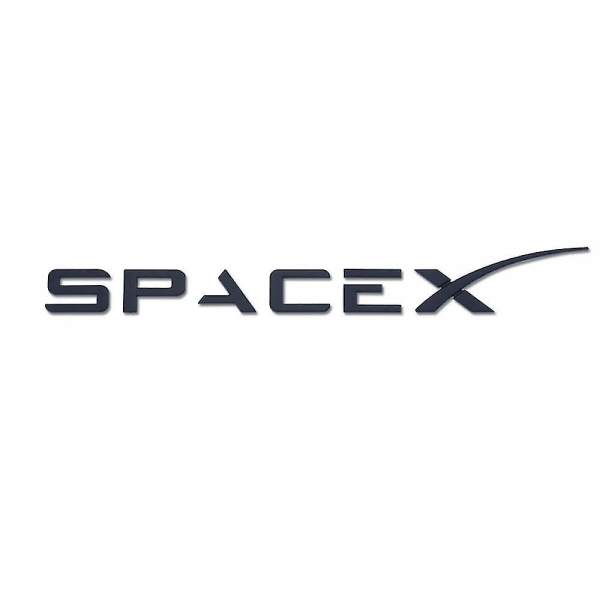 Spacex Tesla -merkkitarra, 3d metalliset Tesla-tunnuksen merkkitarrat Tesla Model Y -mallille 3 -mallille X -mallille S -koristetarvikkeet Autologot (mattamusta)