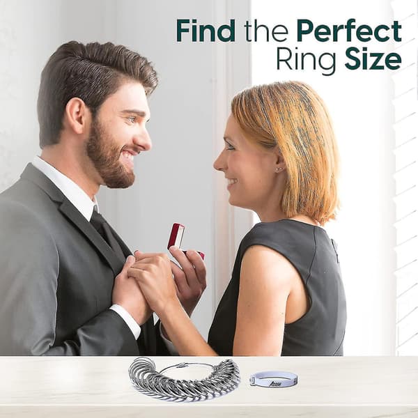 Ringmätare med Ringstorleksguide