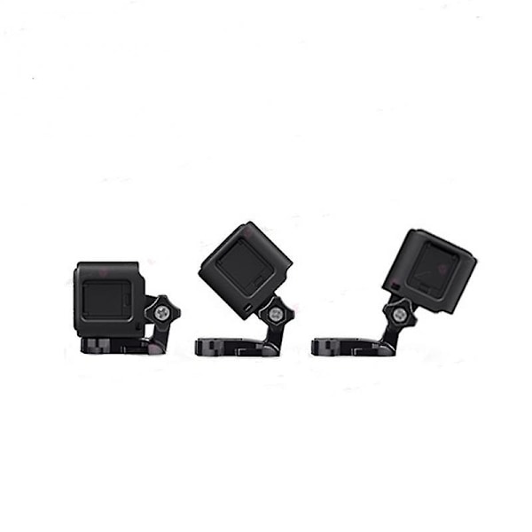 Skyddande ram för Go Pro-tillbehör Kamera Lågprofil Skyddande ramfodral Montera hållare för Gopro Hero 4 5 Session（Svart färg）
