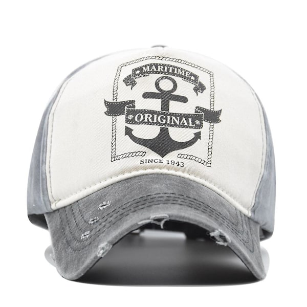 2023 Vasket Baseball Cap Vår Og Sommer Ny Hette W3d Broderi Bokstaver Baseball Cap Menn Og Kvinner Retro Cap