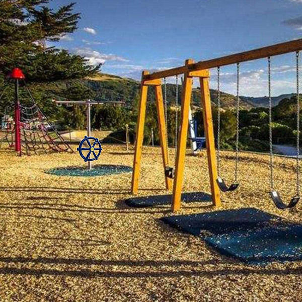 Barnens lekplats ratt, gungställ ratt fäste, pirat ratt för gym eller gunga S