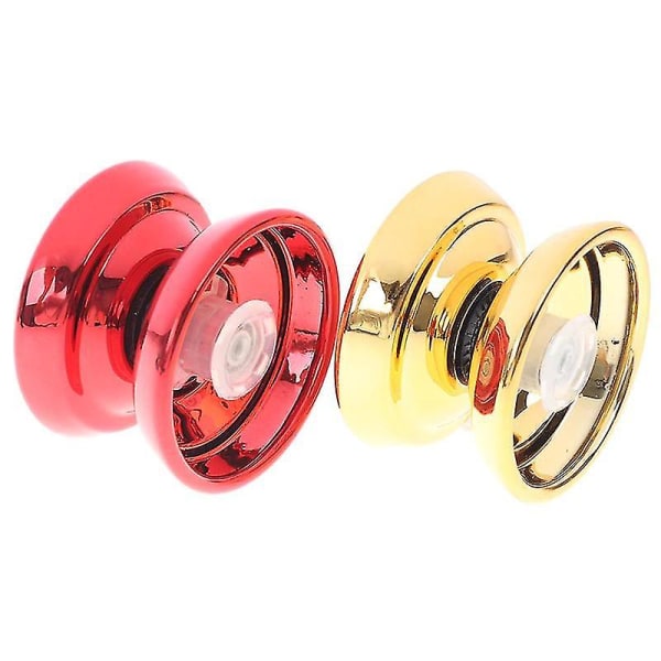 Magic yo-yo svar på höghastighets aluminiumlegering yo-yo boy gåva färg slumpmässigt