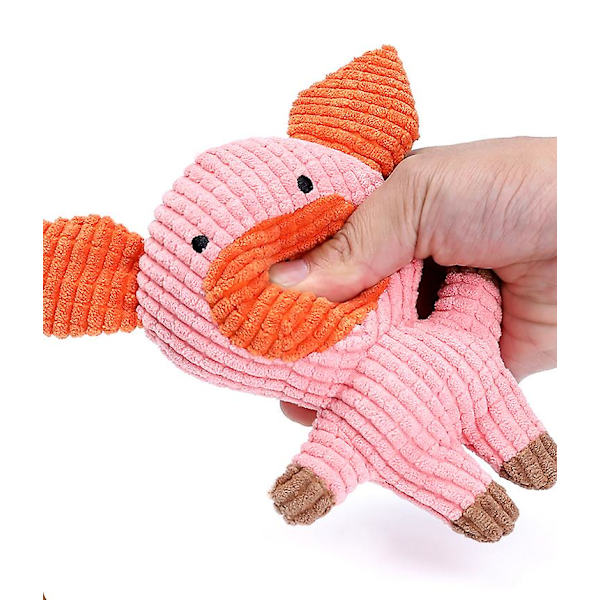 Pipande leksak ljudande pipig bitande tandvård motståndskraftig hälsa hållbar husdjursleksak, kanin