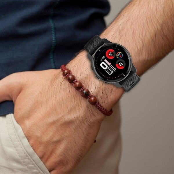 20 mm silikon klockband Flerfärgat watch Andningsbart watch för Garmin Venu 2plus/samsung