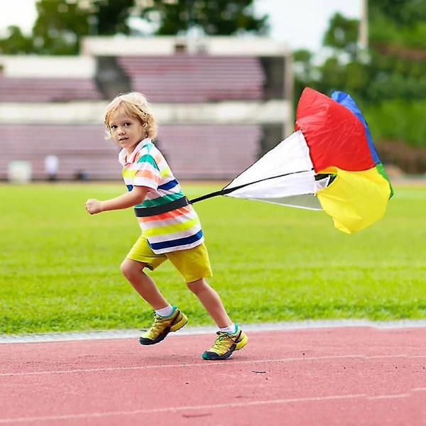 Hastighetsmotstånd fallskärm utomhus rolig sportleksak för barn