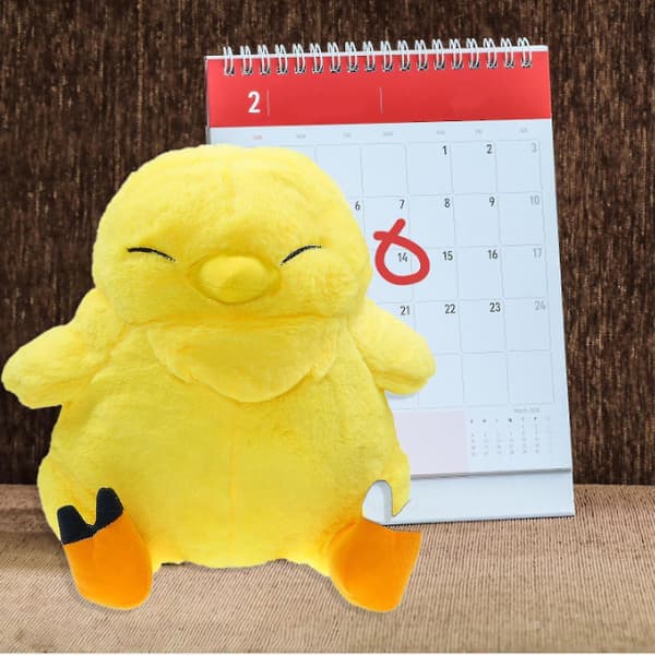 Fed Chocobo 15/30cm Final Fantasy Plys Legetøjsfigur-c