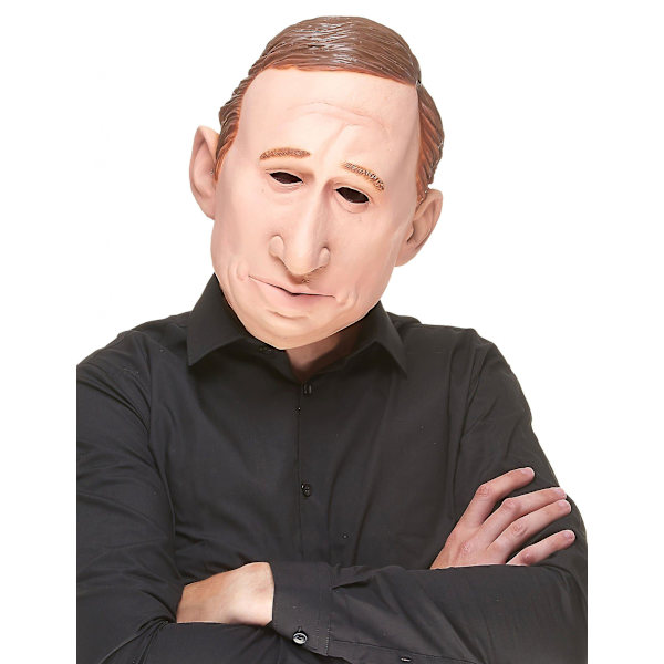 Humoristisk latexmask Vladimir för vuxna