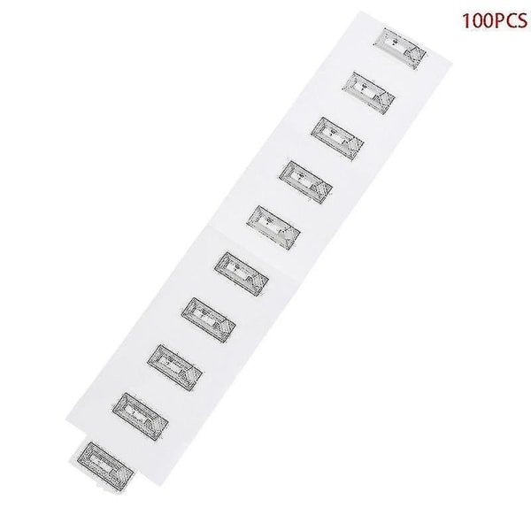 100 st Nfc Chip Ntag213 Sticker Wet Inlay 2*1cm 13,56mhz Rfid Ntag213 Etiketttagg Hfmqv（100PCS）