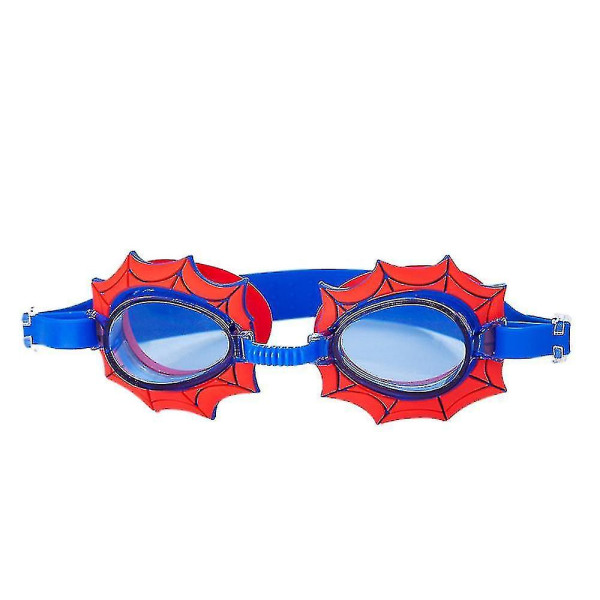 Tegneserie Spiderman Børn Drenge Vandtætte antidug svømmebriller til alderen 3-12 år