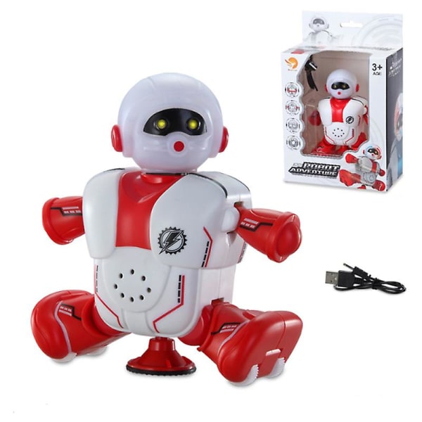 Dancing Robot Kid Robot Legetøj Interessant Smart Robots For Kids 360 Roterbar