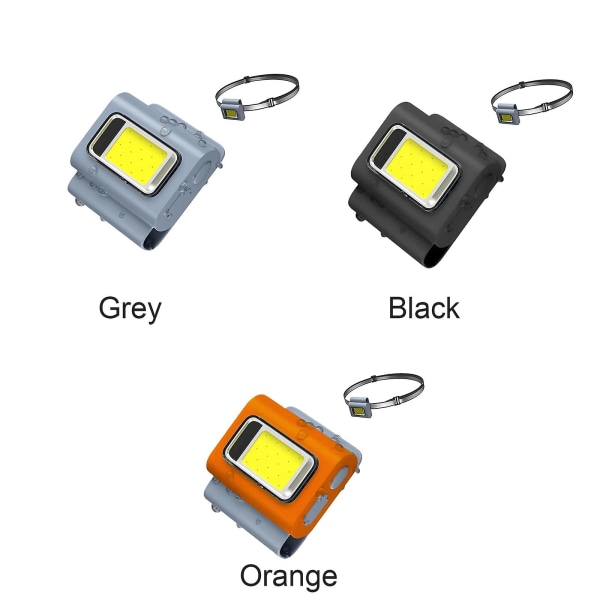 Magnetisk Cob arbejdslys - Vandtæt bærbart LED-lys (sort)