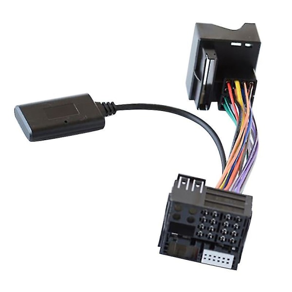 Bilstereo Bluetooth 5.0 Receiver Aux Adapter för C2 C5 RD45 RD4 radiomodul Bluetooth Aux-kabel（Svart）