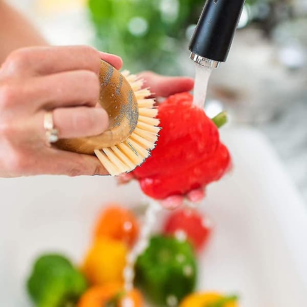 The Ring Fruit And Vegetable 2 In 1 Fruit & Vegetable Cleaning Brush