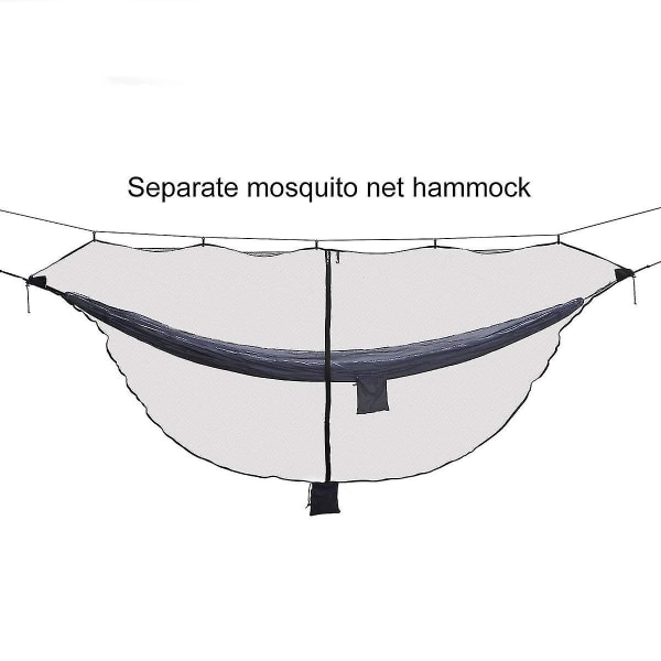 Hengekøye myggnett passer til alle campinghengekøyer. Kompakt, lett