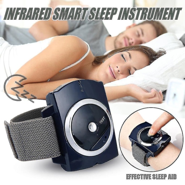Snore Relief Armband - Sleep Connection Anti-snarkklocka för att watch och minska snarkning.