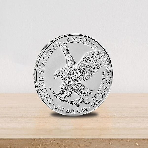 Antik Statue of Liberty Mønt Eagle Dollar Mindemønter Kunstsamling Oplev Historien Om Os Guld Mønter