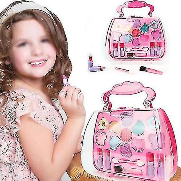 Flickor Prinsessan låtsas set Make Up Kosmetika Kid Barn leksakssatser presenter
