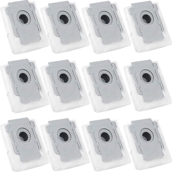 12-pack ersättningspåsar för smutsavfall i flera uppsättningar som är kompatibla med Irobot Roomba