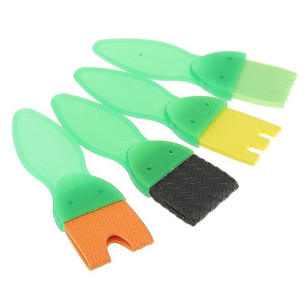 4-pack Svampborste Barn DIY Måla Graffiti Barn Rita Leksaker