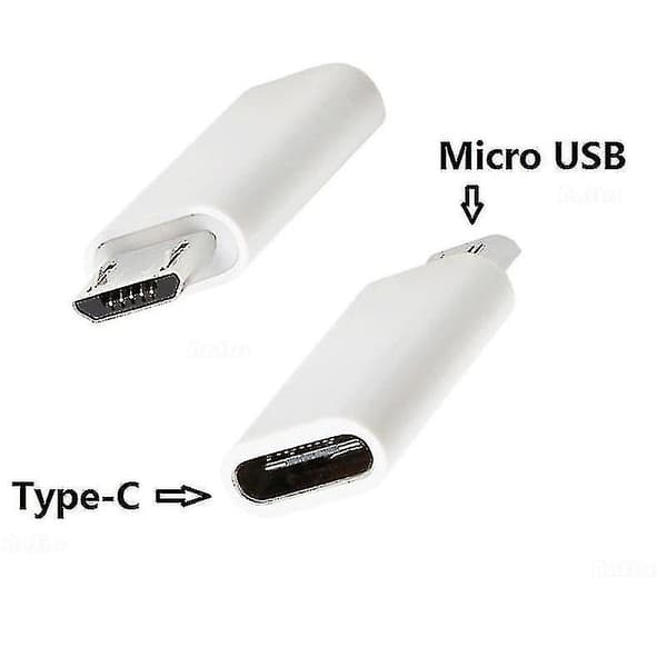 5 st USB-C Typ-C till Micro USB B 3.0 Datakabelladdningsadapter