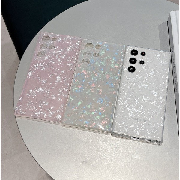 Passar till Samsung phone case - glänsande Färg Samsung S22