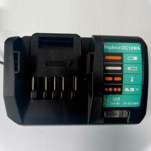 14.4v-18v lader Dc18wa til Maktec Makita Dc18sg Dc1851 Bl1813g Bl1415g Bl1815g Bl1413g Uh522d Um1 -t