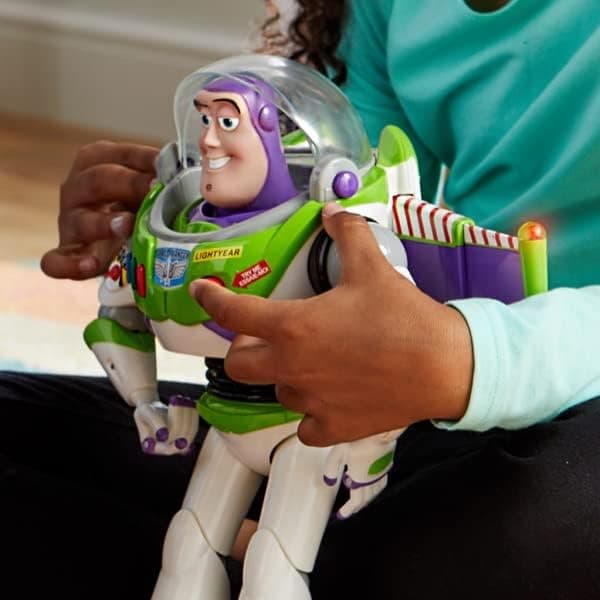 Legetøj Børns Historie Lyd Lys År Dukke Lysende Model Robot Legetøj, Interagerer med Andre Figurer og Legetøj