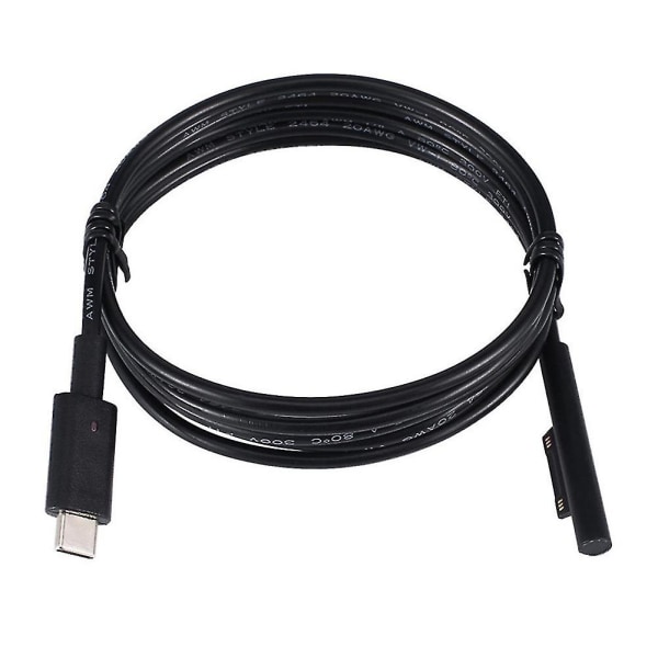 Pd til USB Type C-stikkabel til opladning af M-icrosoft Surface Pro 3 4 5 6 - Snngv