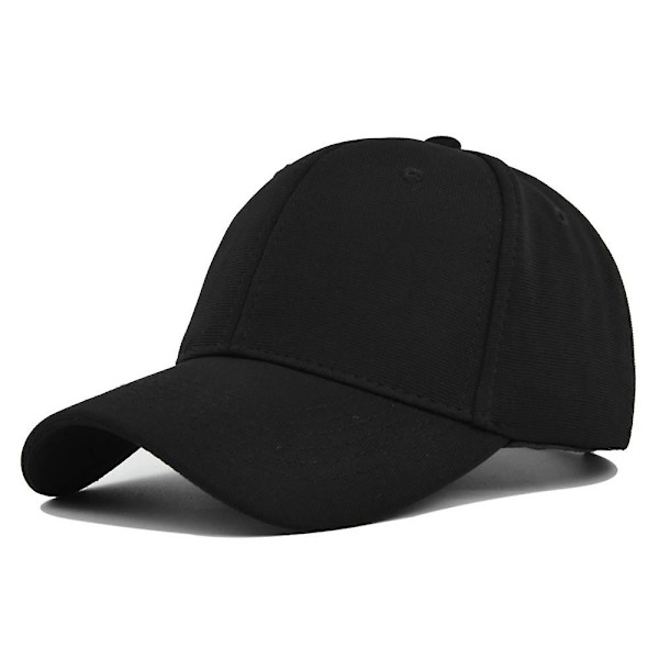 Ensfarvet Baseball Cap Europæisk Og Amerikansk Baseball Cap Udendørs Sports Cap Buet Skygge Hat Solskærm Peaked Cap Light Board Cap