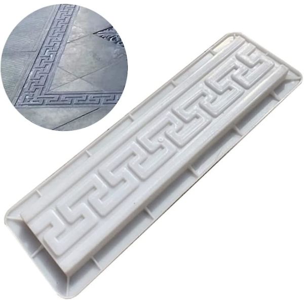 Pavement Betonforme Plast Mursten Havebane Fremstilling Diy Forme