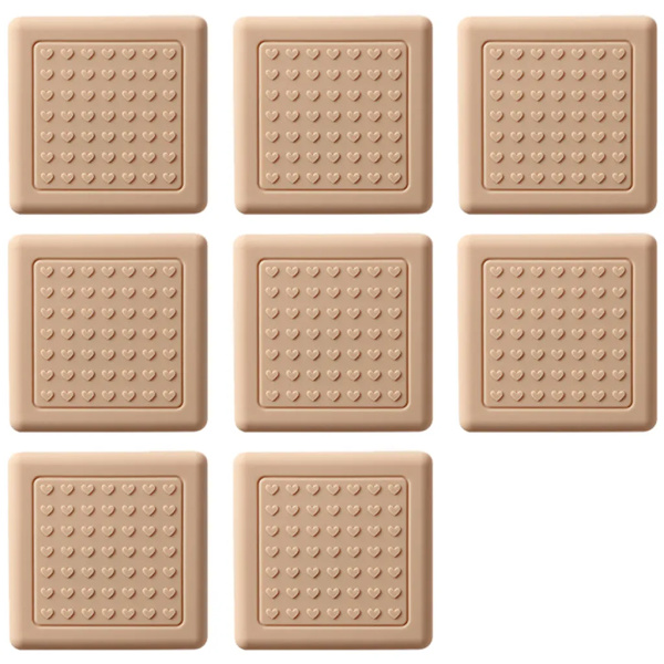 Antislip-dynor, möbeldynor självhäftande, möbelunderlägg, antislipmatta möbelstopp, (stil 5)