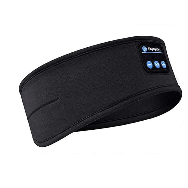 Eye Mask -kuulokkeet, Bluetooth Headset Sleep -kuulokkeet, langattomat unikuulokkeet, langattomat urheilukuulokkeet (mustat)