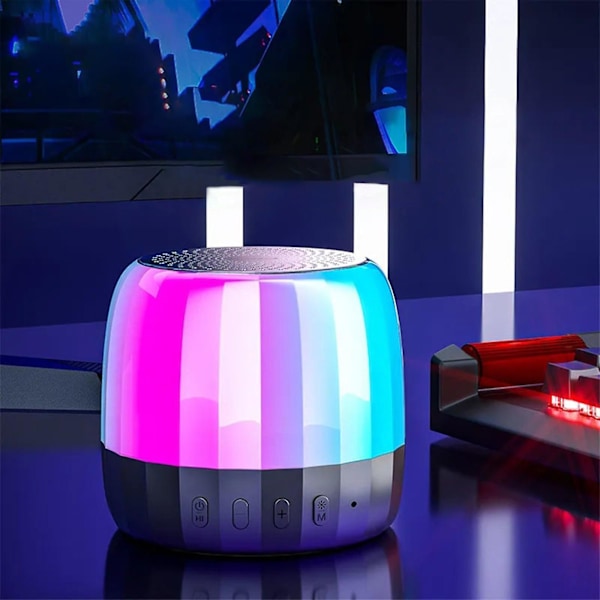 Trådlös Bluetooth-högtalare Plug-in-kort Mini Subwoofer Bärbar Utomhus Bluetooth-högtalare