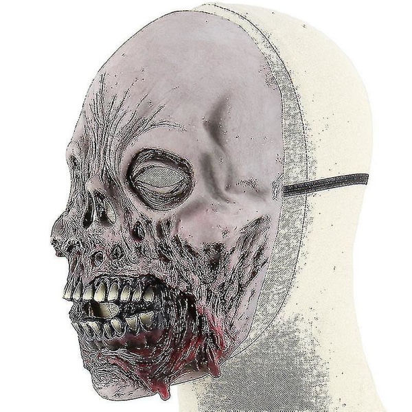 Halloween Full Head Mask Party Horror Skræmmende Zombie Masks_h