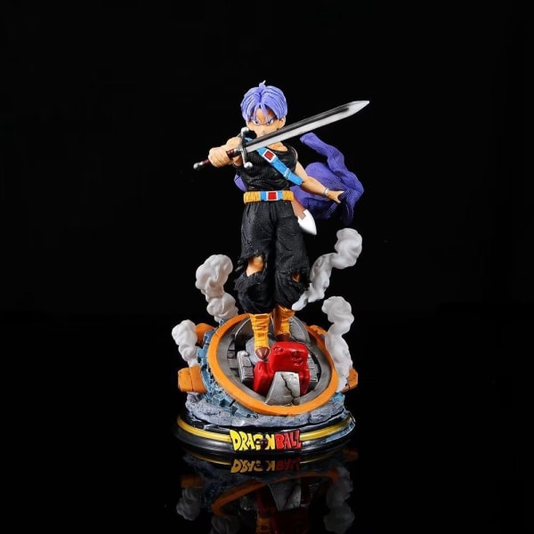 25cm Dragon Ball Figurer Spirit Bomb Sou Goku Anime Figurer Super Saiya Actionfigur Model Pvc Statue Dukkesamling Legetøj Gave-Yvan（8）