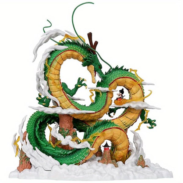 Ønske Dragon Model Statue Perifer Animasjon Ornament Figur Gave