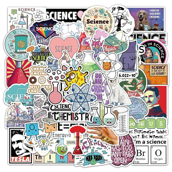 50 Lab Graffiti Stickers Personlig Dekoration