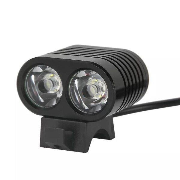8000 lumen Xm L2 LED sykkellys foran sykkel frontlykt hodelykt svart (1 stk)