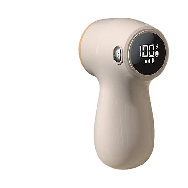 Hårboldtrimmer Shaver Shaver Shaver boldfjerner Genopladelig（hvid）
