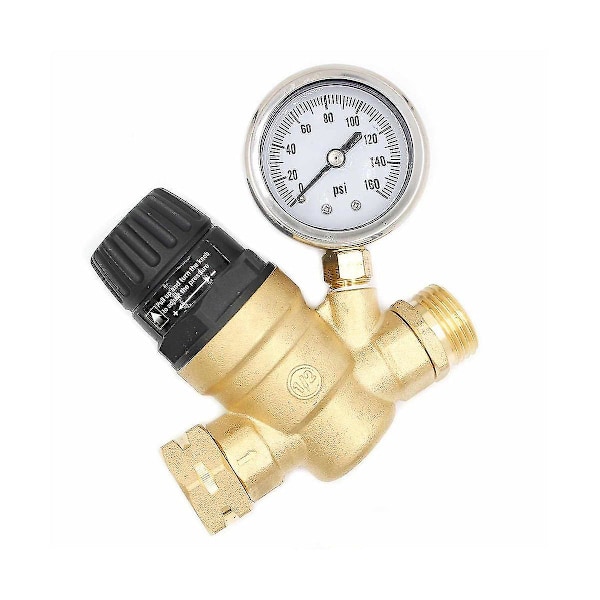 Rv Vann Trykkregulator Justerbart Håndtak Vann Trykkreduksjon Vann Trykkregulator Ventil