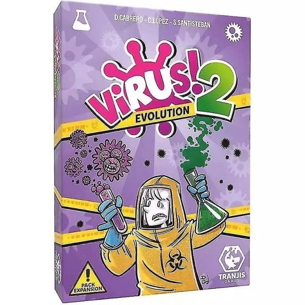 Virus! Evolution 2 -virus! Virus Infektion Card Game Party -jouluviihdekortit