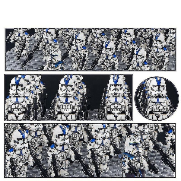 501. Legion Clone Trooper Army Set Mini Kapteeni Rex Jesse ja Kaiku Tähti Kapteeni Rex 501. Kloonisotilas Wars Figuurit Tiilet