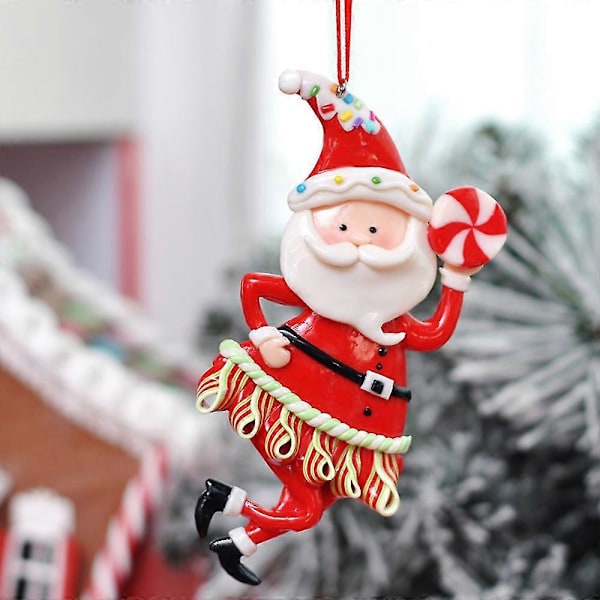 Julgranshängande Juldocka Tomte med Julgransdekoration Ornament Present Idéer