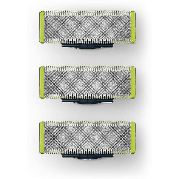 Skaffa det 3 st blad kompatibelt med Philips Oneblade kompatibelt med blad skägg rakhuvud Qp210 Qp220 Qp230 Qp2520 Qp2530 Qp2527 Qp2533 Qp2630 Qp6520