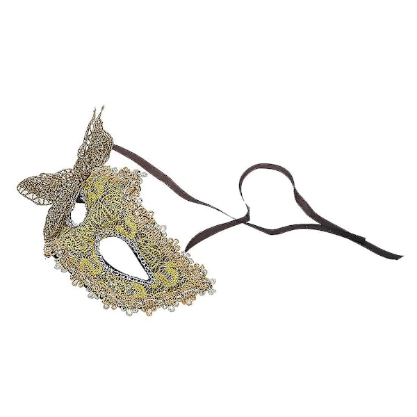Festmask Sexig Spetsmasker Venetiansk Maskerad Halloween Mascara Carnaval Cosplay Kvinnor Ögonmask Bar Nattklubb Maske Bal Ansikte